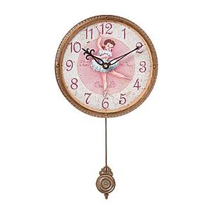 Timeworks 8 Storytime Wall Clock, Payton Ballerina by 