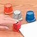 STAPLE FREE STAPLER RED
