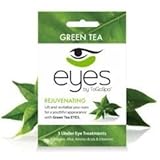 To Go Spa Green Tea Rejuvenating Under Eye Treatments 3pk