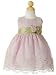 Flower Embroidered Baby Dress with Detachable Flower