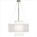Gymnopedie Dining Chandelier in Polished Silver Size: 26