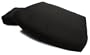 Strathwood St. Thomas Swivel Dining Arm Chair Sunbrella Acrylic Cushion, Set of 2, Solid Black