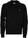 Polo Ralph Lauren Classic Lightweight Full-Zip Mesh Hoodie (Medium, Polo Black)