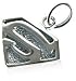 Sterling Silver Superman Pendant (modest size)