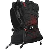 Spyder Men's Over Web Gore-Tex Glove, Black/Red, Large