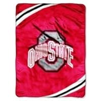 Ohio State Buckeyes NCAA Royal Plush Raschel Blanket (800 Series) (60x80)