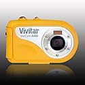 Vivitar Vivicam 8400 8.1MP Digital Camera 8x Digital Zoom, 2.4" Screen, Photos/Short Movies Down to 10 Meters Underwater - Yellow