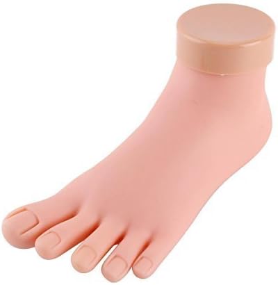 VenuseÂ® Practice Fake Foot Model Flexible Movable Soft Silicone Prosthetic Manicure Tool for Nail Art Train by Venuse