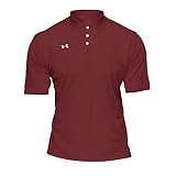 Men's Under Armour Performance HeatGear Polo Shirt - Maroon