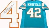 Paul Warfield "HOF 83" Autographed / Signed Miami Dolphins Jersey (JSA)