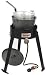 Bayou Classic 2474 Fish Cooker w/Cast Iron Fry Pot, Lid, Basket & Thermometer