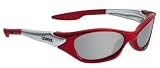 UVEX lunettes de v&eacute;lo sporty rouge/argent Lunettes Enfant