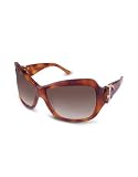 Marc Jacobs Signature Horsebit Plastic Oversized Sunglasses havana/shaded brown