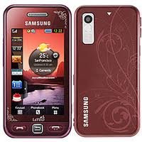 Samsung S5230 Tocco Lite Sim Free Mobile Phone - Garnet Red