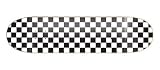 Blank Graphic Skateboard DECK pro maple 7.75'' White Checkers