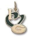 Philadelphia 76Ers "I Heart Logo" 1/2" Enamel Enamel Pendant