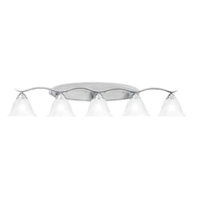 Thomas Lighting SL7485-78 Prestige Collection Five-Light Bath Fixture Brushed Nickel... by Thomas Lighting