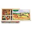 Melissa and Doug Four Construction Puzzles in a Box
