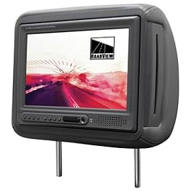 Roadview RHM-9.0T 9-Inch Headrest with Built-In DVD Player (Tan)
