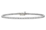 1 Carat Diamond 14K White Gold Tennis Bracelet