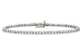 1 Carat Diamond 14K White Gold Tennis Bracelet