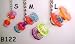 Bell Plastics B122M Hanging Beaded Barbell Med Acrylic Bird Toy