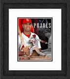 Framed Albert Pujols St. Louis Cardinals Photograph