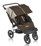 Baby Jogger City Classic Double Stroller, Brown & Stone