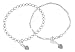 Sterling Silver Link Anklet Set