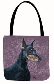 Doberman Tote Bag Picture