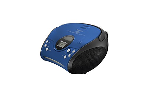 Lenco Portable Radio CD Player - Blue