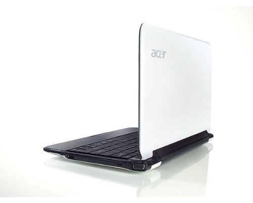 Acer Aspire One A0751h-1401 White Netbook Computer