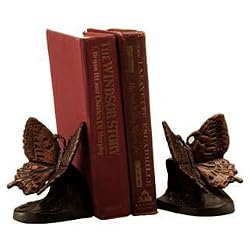 Butterfly Bookends (pair) - Cast Iron