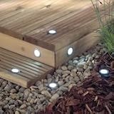 Picture Of Gardman Low Voltage Deck Lights - Silver/White