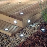 Childrens Toyshop   : Gardman Low Voltage Deck Lights - Silver/White