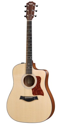Taylor Guitars 110ce, Dreadnought, Solid Sitka Spruce, Sapele Back/Sides, Cutaway, ES-T