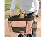  : Snoozer Pink/Grey Pet Bicycle Basket