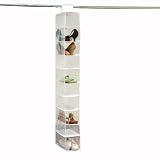 SHOE ORGANISER 10 POCKET CLEAR SOFT TOUCH 15 X 30 X 127CM