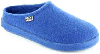 Big Shoes Unisex Felt Slippers BLUE Alpine XL Sizes 11.5 B(M) US