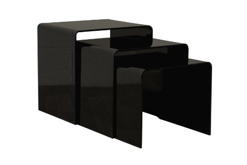 Aville Acrylic Nesting Tables Display Stands - 3 Piece Set