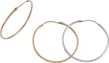 14K Yellow Gold Hoop Earrings