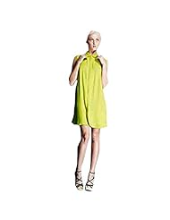 Sexy Rayon/Viscose Cutout  Shirt  Dress