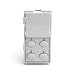 Simply Automated ZS25O-W Custom Series Single-Rocker with Oval 4-Button Faceplate, White