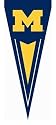 Michigan Wolverines Pennant Flag