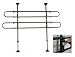 Doggie Blocker fits Midsized SUV's and Mini Vans 4 Bar
