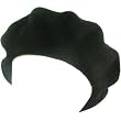 New 100% Wool French Beret TAM Beanie Slouch Hat Cap Black Medium