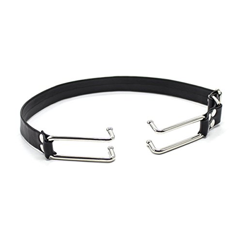 Wandafull black leather ball gag bondage
