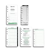 Day-Timer Portable 2-Page-Per-Week Original Refill - July 2008