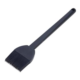 MIU 13-Inch Silicone Basting Brush, Black by MIU