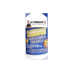 Joe Campanelli's Carpet and Upholstery Shampoo Professional Formula